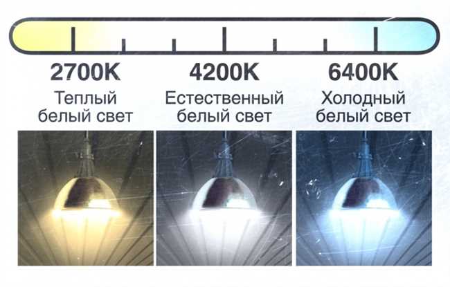 Чем отличается холдный свет лампочки от дневного?