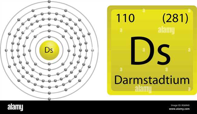 Химические свойства и особенности дармштадтия