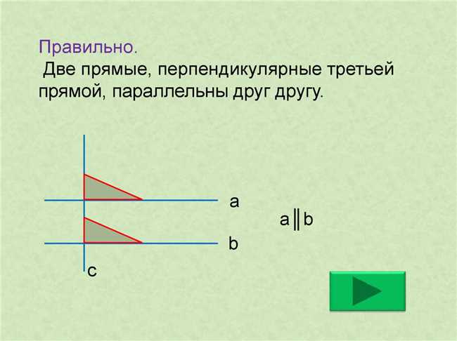 Две прямые перпендикулярные третьей прямой: верно или неверно?