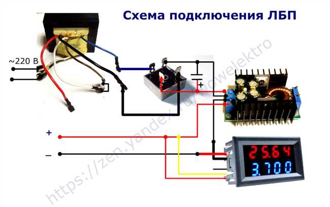 Состав блока питания зарядного устройства