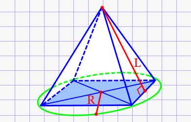 Как найти боковую сторону такой пирамиды?