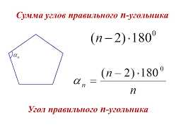 Формула вычисления внешнего угла правильного девятиугольника