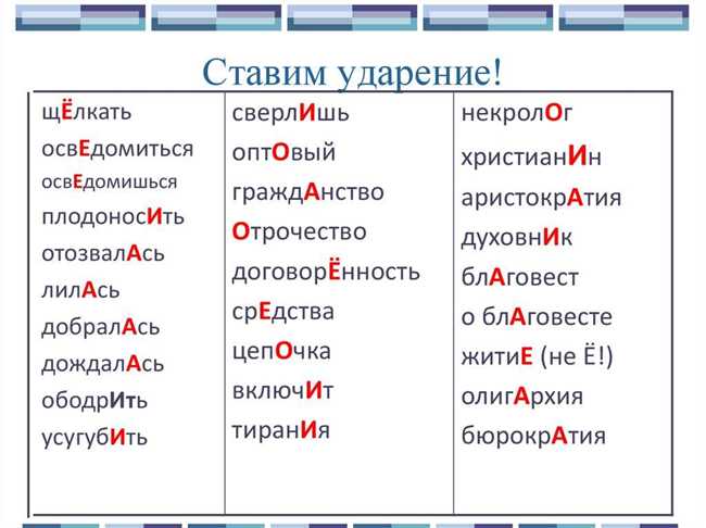 Где ставить ударение в слове кешью: постановка ударения