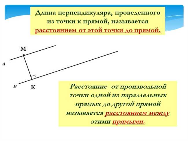 Как найти расстояние от точки M до прямой: подробное руководство и примеры