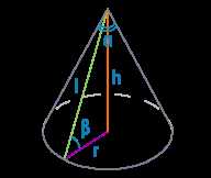 Примеры расчета высоты конуса