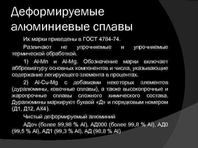 Как называется алюминиевый сплав?