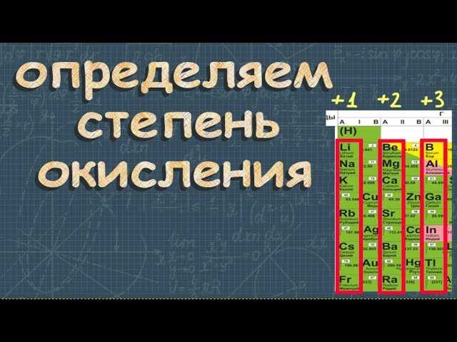 Как определить степень окисления в соединениях с тремя элементами: пример KClO3