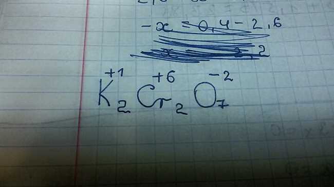 Определение степени окисления хрома и выяснение Cr2SO43: полезные действия и советы
