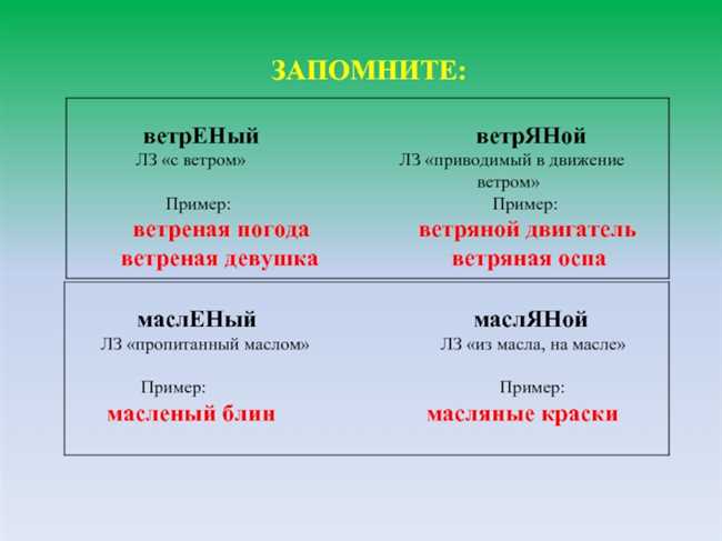 Как правильно писать слово: ветрено или ветренно? Разбираемся с орфографией