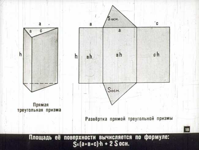 Как правильно построить развертку треугольной призмы: подробная инструкция и советы