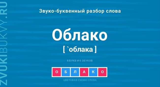 Как правильно склонять слово облако: схемы и правила