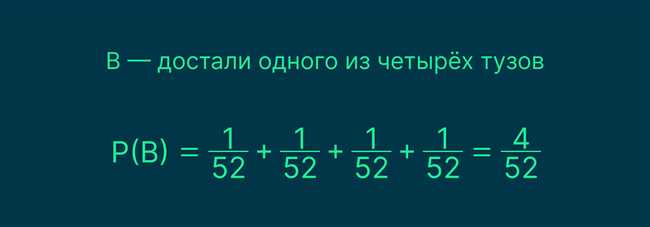 Шаг 2: Определите количество желаемых исходов