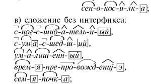 Разбор состава слова 