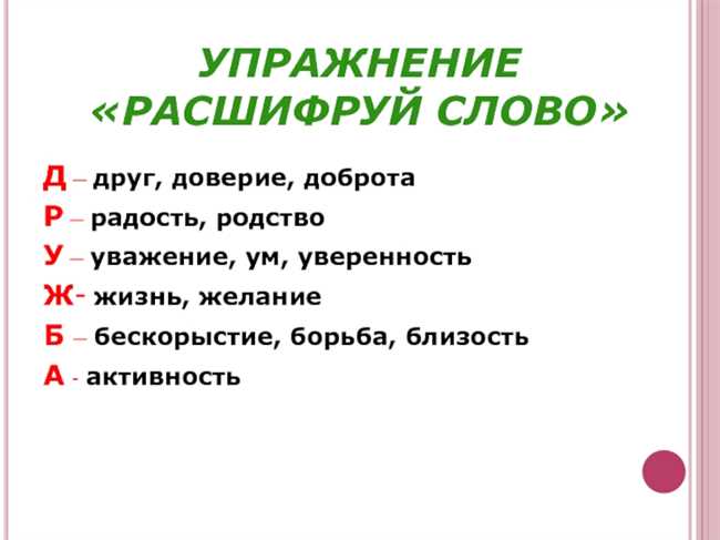 Как расшифровать значение понятия 