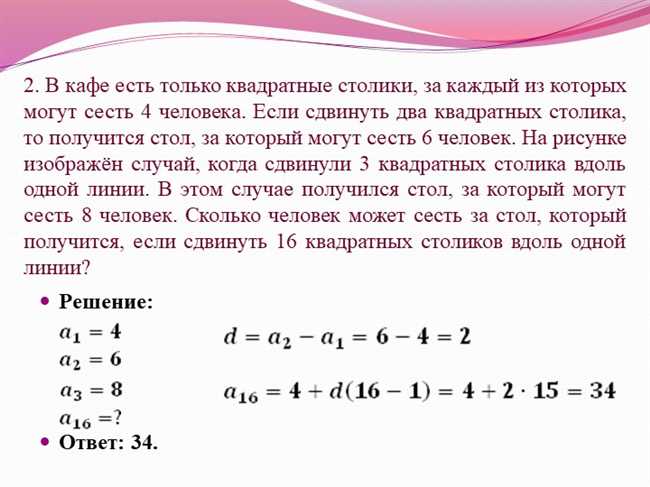 Шаг 3: Поиск закономерностей и общего решения.