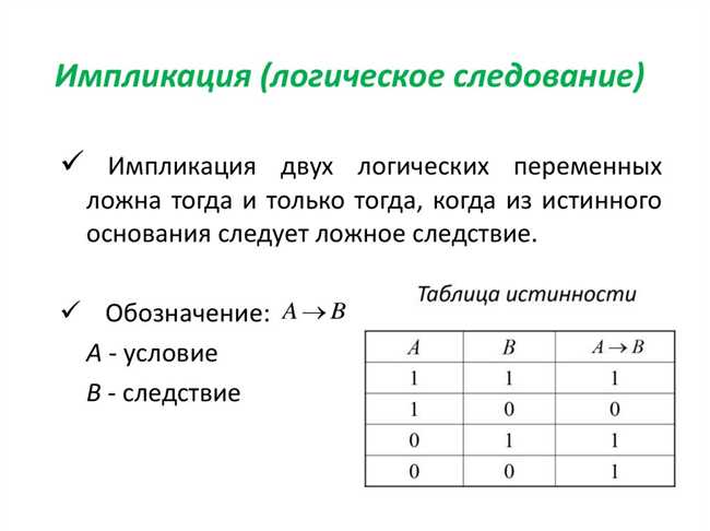 1. Конъюнкция (логическое И)