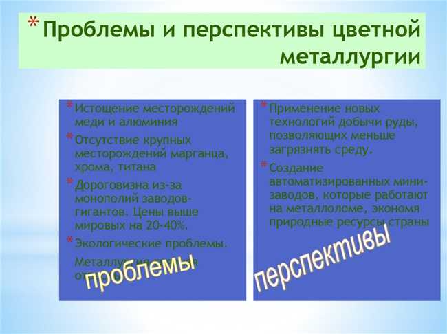 Какие экологические проблемы связаны с металлургией?