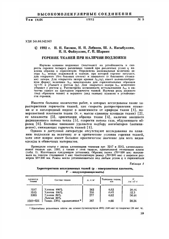 Какие продукты горения текстолита?