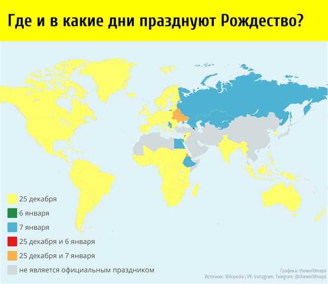 Кто отмечает Рождество с 6 на 7 января?