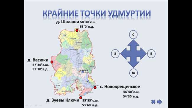 Местоположение и география Удмуртии на карте России: интересные факты