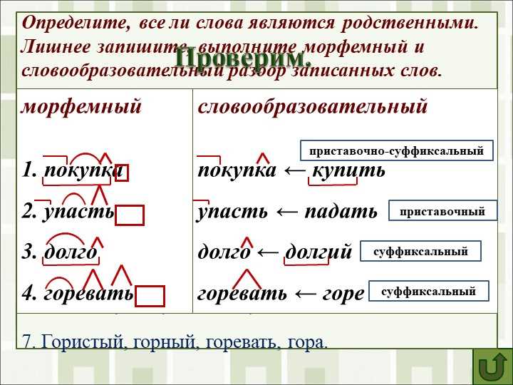 Морфемный разбор слова замирает и его значение: основные элементы и их смысл