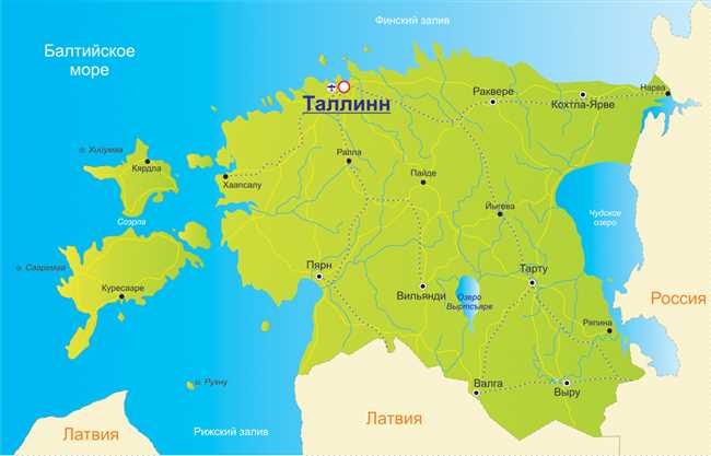 На каком озере проходит граница России с Эстонией: география и особенности