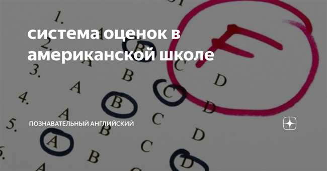 Оценки в Америке: почему используются буквы вместо чисел и как их перевести