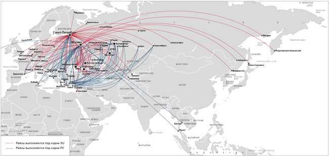 Пассажирские самолеты над Москвой: районы и округа, где они летают