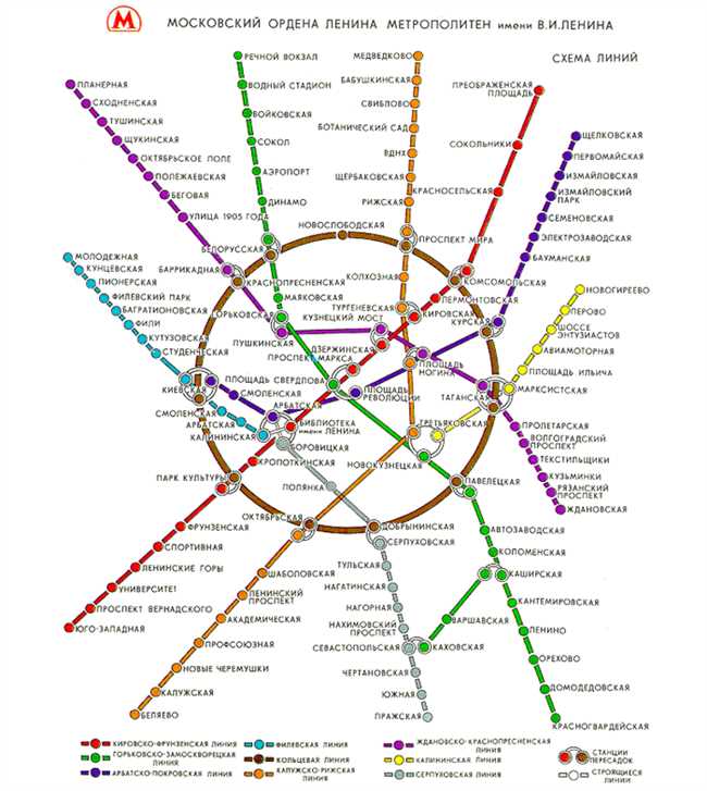 Самая старая ветка московского метро: история и достопримечательности