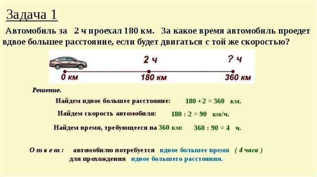 Сколько часов нужно ехать на машине, чтобы преодолеть расстояние 300 км?