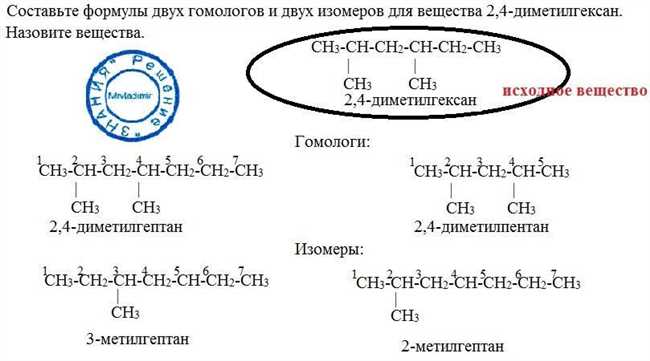 Структурные формулы одного изомера и одного гомолога пропаналя. Назовите эти вещества