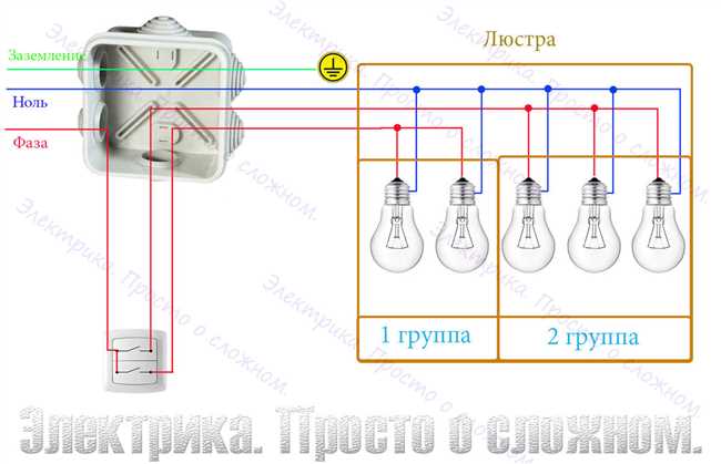 У люстры, куда лучше подключать фазу, на центр лампочки или на резьбу?