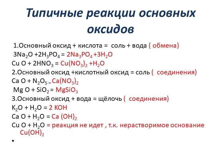 Вода - оксид: свойства, состав, реакции