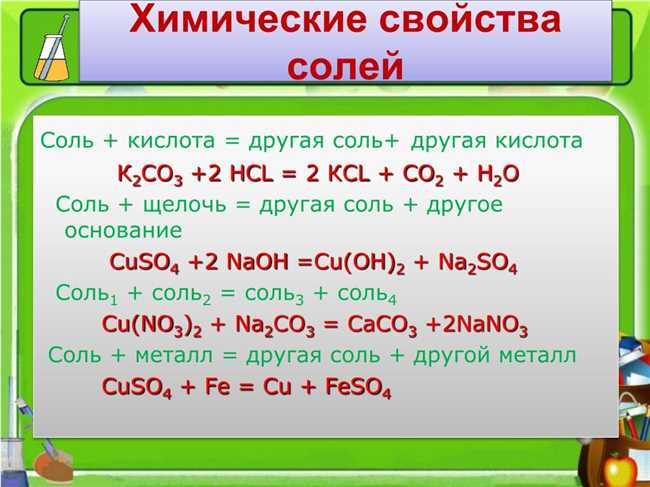 Влияние соли на вкус и запах воды