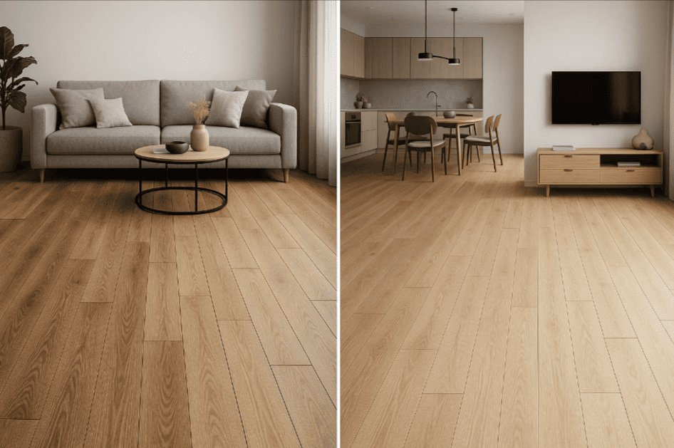 Кварцвинил или ламинат – сравнение покрытий, цены, отличия